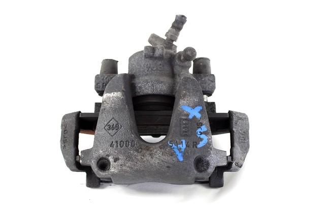 BRAKE CALIPER FRONT RIGHT OEM N. 410113834R SPARE PART USED CAR RENAULT CLIO BH KH MK4 (2012 - 2019) DISPLACEMENT DIESEL 1,5 YEAR OF CONSTRUCTION 2017