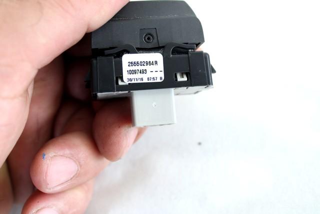 VARIOUS SWITCHES OEM N. 255502964R SPARE PART USED CAR RENAULT CLIO BH KH MK4 (2012 - 2019) DISPLACEMENT DIESEL 1,5 YEAR OF CONSTRUCTION 2017