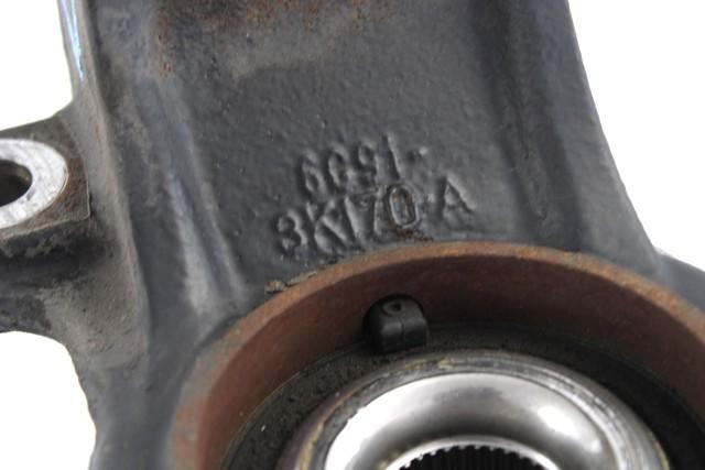 CARRIER, RIGHT FRONT / WHEEL HUB WITH BEARING, FRONT OEM N. 6G91-3K170-A SPARE PART USED CAR FORD S MAX WA6 MK1 (2006 - 2010)  DISPLACEMENT DIESEL 2 YEAR OF CONSTRUCTION 2009