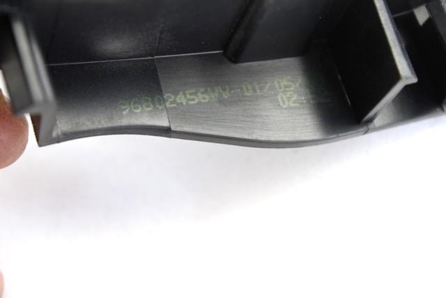 DOOR HANDLE INSIDE OEM N. 96802456VV SPARE PART USED CAR PEUGEOT 207 / 207 CC WA WC WD WK (2006 - 05/2009)  DISPLACEMENT BENZINA/GPL 1,4 YEAR OF CONSTRUCTION 2009