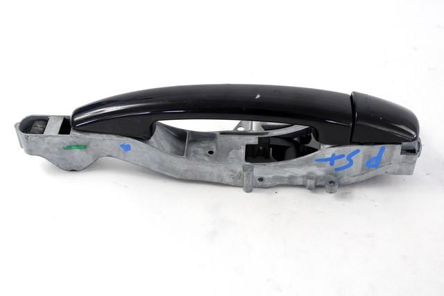 LEFT REAR EXTERIOR HANDLE OEM N. 9101GH SPARE PART USED CAR PEUGEOT 207 / 207 CC WA WC WD WK (2006 - 05/2009)  DISPLACEMENT BENZINA/GPL 1,4 YEAR OF CONSTRUCTION 2009
