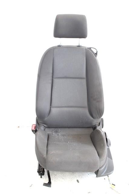 SEAT FRONT DRIVER SIDE LEFT . OEM N. SEASTADA38PRBR3P SPARE PART USED CAR AUDI A3 MK2R 8P 8PA 8P1 (2008 - 2012) DISPLACEMENT DIESEL 1,6 YEAR OF CONSTRUCTION 2010