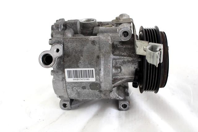AIR-CONDITIONER COMPRESSOR OEM N. 51747318 SPARE PART USED CAR LANCIA MUSA 350 R (09/2007 - 8/2013)  DISPLACEMENT BENZINA 1,4 YEAR OF CONSTRUCTION 2010