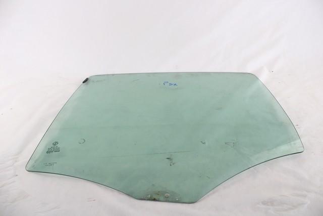 DOOR WINDOW, TINTED GLASS, REAR LEFT OEM N. 51754303 SPARE PART USED CAR LANCIA MUSA 350 R (09/2007 - 8/2013)  DISPLACEMENT BENZINA 1,4 YEAR OF CONSTRUCTION 2010