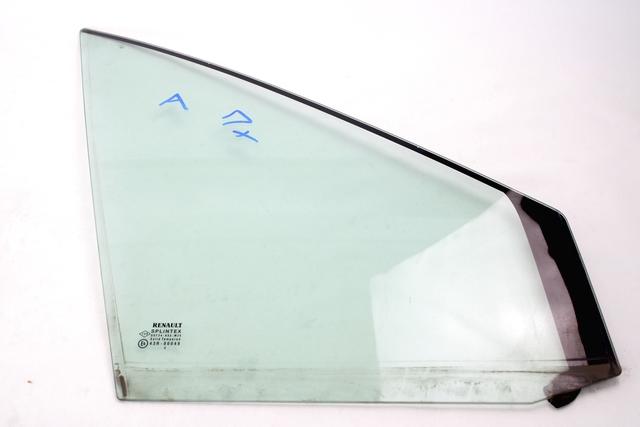 FIXED DOOR WINDOW, RIGHT OEM N. 8200120907 SPARE PART USED CAR RENAULT SCENIC/GRAND SCENIC JM0/1 MK2 (2003 - 2009)  DISPLACEMENT BENZINA 1,6 YEAR OF CONSTRUCTION 2003