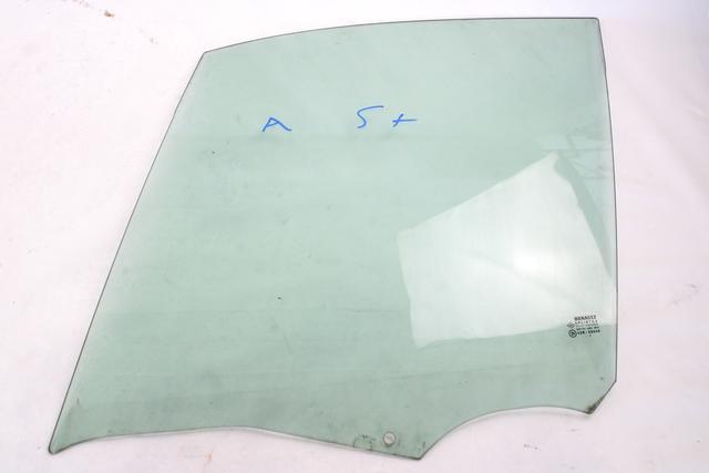 DOOR WINDOW, FRONT LEFT OEM N. 8200120589 SPARE PART USED CAR RENAULT SCENIC/GRAND SCENIC JM0/1 MK2 (2003 - 2009)  DISPLACEMENT BENZINA 1,6 YEAR OF CONSTRUCTION 2003