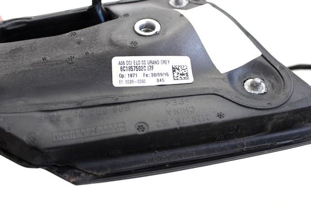 OUTSIDE MIRROR RIGHT . OEM N. 6C1857508A9B9 SPARE PART USED CAR VOLKSWAGEN POLO 6R1 6C1 R (DAL 02/2014)  DISPLACEMENT BENZINA 1 YEAR OF CONSTRUCTION 2015