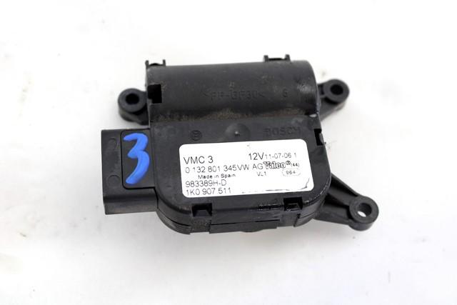 SET SMALL PARTS F AIR COND.ADJUST.LEVER OEM N. 1K0907511 SPARE PART USED CAR VOLKSWAGEN TOURAN 1T1 MK1 (2003 - 11/2006)  DISPLACEMENT BENZINA/METANO 2 YEAR OF CONSTRUCTION 2006