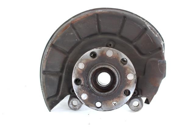 CARRIER, LEFT / WHEEL HUB WITH BEARING, FRONT OEM N. 1K0407255AA SPARE PART USED CAR VOLKSWAGEN TOURAN 1T1 MK1 (2003 - 11/2006)  DISPLACEMENT BENZINA/METANO 2 YEAR OF CONSTRUCTION 2006
