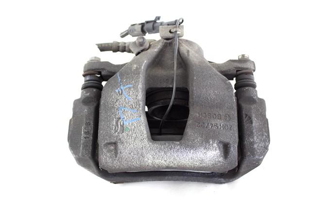 BRAKE CALIPER FRONT LEFT . OEM N. 77365554 SPARE PART USED CAR FIAT DOBLO 263 MK2 R (DAL 2015) DISPLACEMENT DIESEL 1,6 YEAR OF CONSTRUCTION 2010