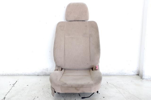 SEAT FRONT PASSENGER SIDE RIGHT / AIRBAG OEM N. SEADTGWHOVERH3SV5P SPARE PART USED CAR GREAT WALL HOVER H3 (2006 - 2011) DISPLACEMENT BENZINA/GPL 2,4 YEAR OF CONSTRUCTION 2007