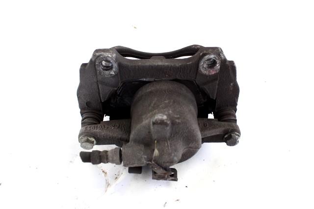 BRAKE CALIPER FRONT LEFT . OEM N. 77365544 SPARE PART USED CAR ALFA ROMEO MITO 955 (2008 - 2018)  DISPLACEMENT BENZINA 1,4 YEAR OF CONSTRUCTION 2010