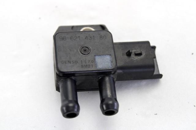 EXHAUST PRESSURE SENSOR OEM N. 9662143180 SPARE PART USED CAR PEUGEOT 308 4A 4B 4C 4E 4H MK1 BER/SW/CC (2007 - 2013)  DISPLACEMENT DIESEL 1,6 YEAR OF CONSTRUCTION 2011