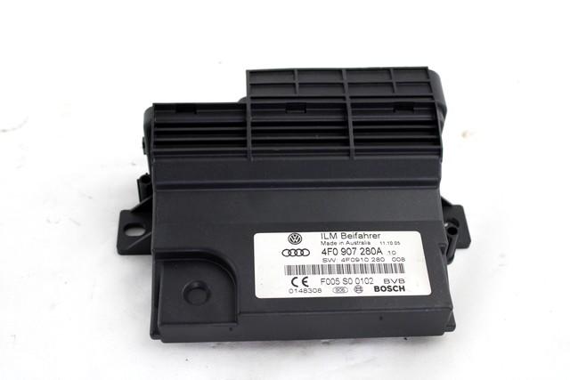 BODY COMPUTER / REM  OEM N. 4F0907280A SPARE PART USED CAR AUDI A6 C6 4F2 4FH 4F5 BER/SW/ALLROAD (07/2004 - 10/2008)  DISPLACEMENT DIESEL 3 YEAR OF CONSTRUCTION 2006