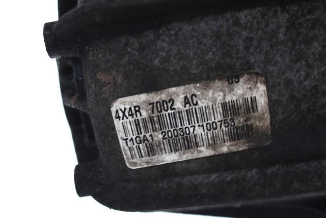 MANUAL TRANSMISSION OEM N. 17547 CAMBIO MECCANICO SPARE PART USED CAR JAGUAR X-TYPE X400 MK1 BER/SW (2001-2005)  DISPLACEMENT DIESEL 2 YEAR OF CONSTRUCTION 2003