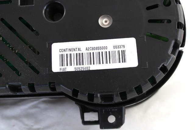 INSTRUMENT CLUSTER / INSTRUMENT CLUSTER OEM N. 50525482 SPARE PART USED CAR ALFA ROMEO MITO 955 (2008 - 2018)  DISPLACEMENT BENZINA 1,4 YEAR OF CONSTRUCTION 2014