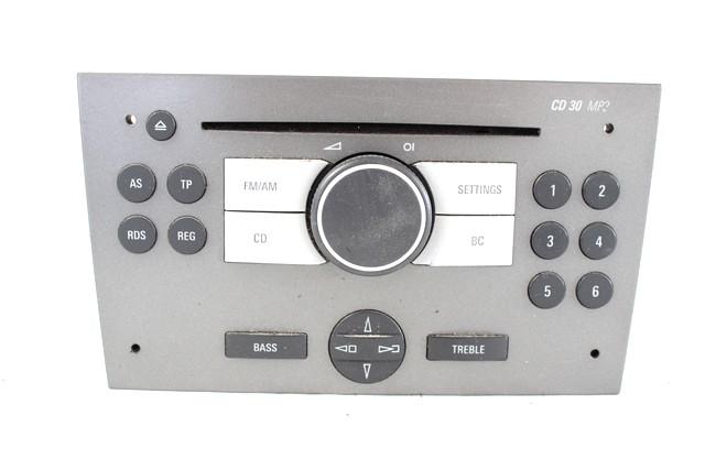 RADIO CD / AMPLIFIER / HOLDER HIFI SYSTEM OEM N. 13292090 SPARE PART USED CAR OPEL MERIVA A X03 R (2006 - 2010)  DISPLACEMENT BENZINA/GPL 1,4 YEAR OF CONSTRUCTION 2010
