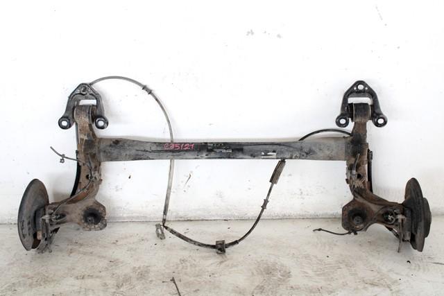 REAR AXLE CARRIER OEM N. 93176529 SPARE PART USED CAR OPEL MERIVA A X03 R (2006 - 2010)  DISPLACEMENT BENZINA/GPL 1,4 YEAR OF CONSTRUCTION 2010