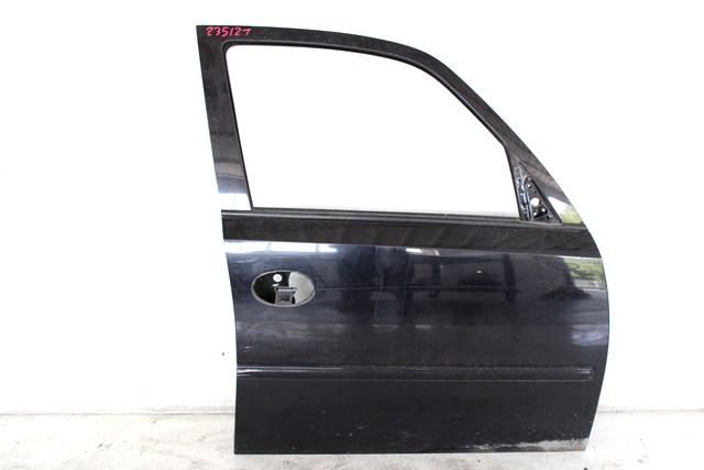 DOOR PASSENGER DOOR RIGHT FRONT . OEM N. 13217430 SPARE PART USED CAR OPEL MERIVA A X03 R (2006 - 2010)  DISPLACEMENT BENZINA/GPL 1,4 YEAR OF CONSTRUCTION 2010