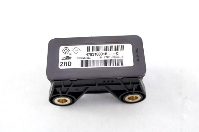 SENSOR ESP OEM N. 479310001R SPARE PART USED CAR RENAULT MEGANE MK3 BZ0/1 B3 DZ0/1 KZ0/1 BER/SPORTOUR/ESTATE (2009 - 2015)  DISPLACEMENT DIESEL 1,5 YEAR OF CONSTRUCTION 2010