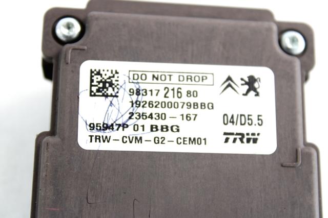 SENSORS  OEM N. 9831721680 SPARE PART USED CAR CITROEN C3 SX SY MK3 (DAL 2016)  DISPLACEMENT   YEAR OF CONSTRUCTION 2017
