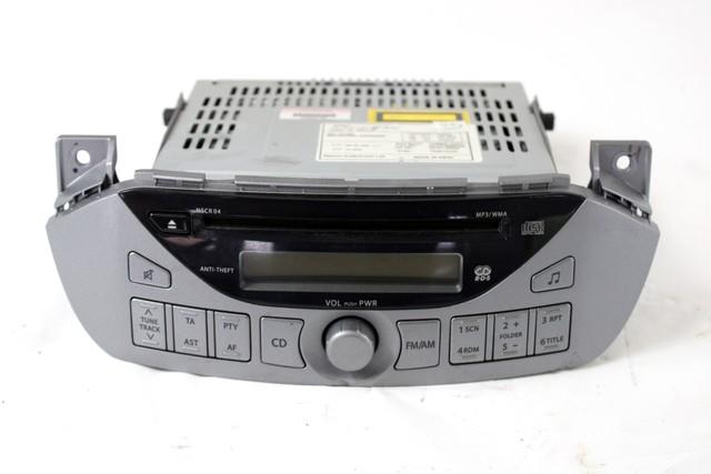 RADIO CD / AMPLIFIER / HOLDER HIFI SYSTEM OEM N. 39101M68K00 SPARE PART USED CAR NISSAN PIXO UA0 (2009 - 2013)  DISPLACEMENT BENZINA 1 YEAR OF CONSTRUCTION 2010