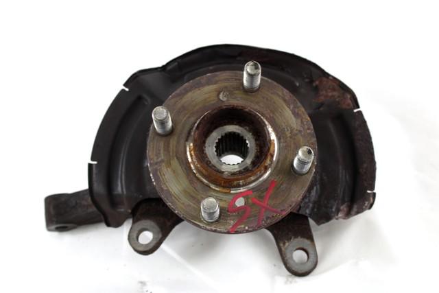 CARRIER, LEFT / WHEEL HUB WITH BEARING, FRONT OEM N. 400154A00B SPARE PART USED CAR NISSAN PIXO UA0 (2009 - 2013)  DISPLACEMENT BENZINA 1 YEAR OF CONSTRUCTION 2010