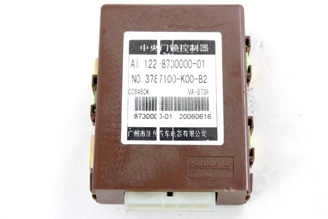CONTROL CENTRAL LOCKING OEM N. 3787100-K00-B2 SPARE PART USED CAR GREAT WALL HOVER H3 (2006 - 2011) DISPLACEMENT BENZINA/GPL 2,4 YEAR OF CONSTRUCTION 2007