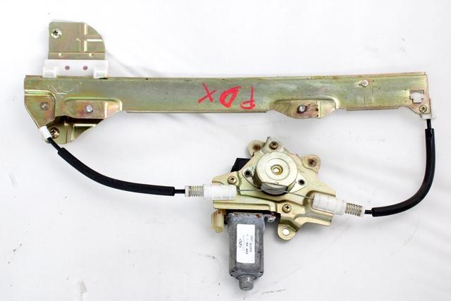 DOOR WINDOW LIFTING MECHANISM REAR OEM N. 741090052 SPARE PART USED CAR DR 1 (2009 - 2014)  DISPLACEMENT BENZINA 1,3 YEAR OF CONSTRUCTION 2010