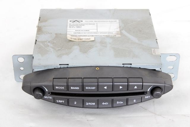 RADIO CD / AMPLIFIER / HOLDER HIFI SYSTEM OEM N. S18-7901050 SPARE PART USED CAR DR 1 (2009 - 2014)  DISPLACEMENT BENZINA 1,3 YEAR OF CONSTRUCTION 2010