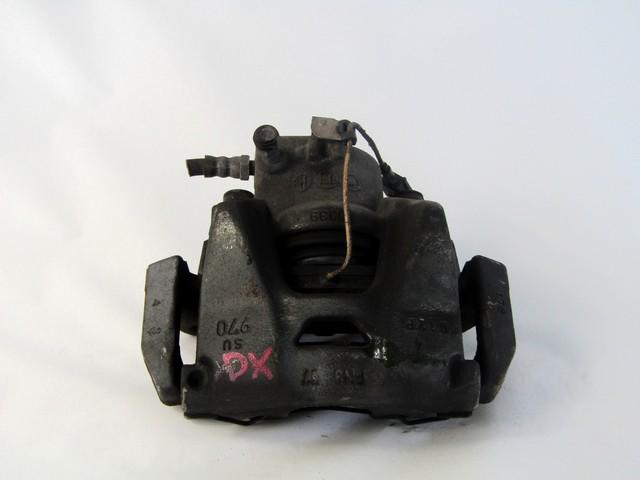 BRAKE CALIPER FRONT LEFT . OEM N. 77365614 SPARE PART USED CAR ALFA ROMEO GIULIETTA 940 (2010 - 2020)  DISPLACEMENT BENZINA 1,4 YEAR OF CONSTRUCTION 2012