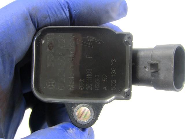 IGNITION COIL OEM N. 55213613 SPARE PART USED CAR ALFA ROMEO GIULIETTA 940 (2010 - 2020)  DISPLACEMENT BENZINA 1,4 YEAR OF CONSTRUCTION 2012