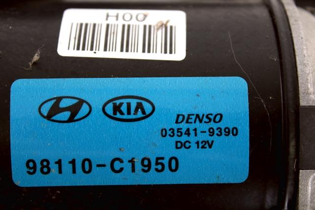 WINDSHIELD WIPER MOTOR OEM N. 98110-C1950 SPARE PART USED CAR KIA STONIC YB (DAL 2017) DISPLACEMENT BENZINA/GPL 1,4 YEAR OF CONSTRUCTION 2019