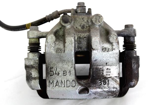 BRAKE CALIPER FRONT LEFT . OEM N. 58190H8A05 SPARE PART USED CAR KIA STONIC YB (DAL 2017) DISPLACEMENT BENZINA/GPL 1,4 YEAR OF CONSTRUCTION 2019