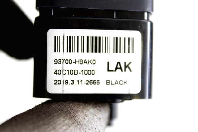 CONTROL ELEMENT LIGHT OEM N. 93700-H8AK0 SPARE PART USED CAR KIA STONIC YB (DAL 2017) DISPLACEMENT BENZINA/GPL 1,4 YEAR OF CONSTRUCTION 2019