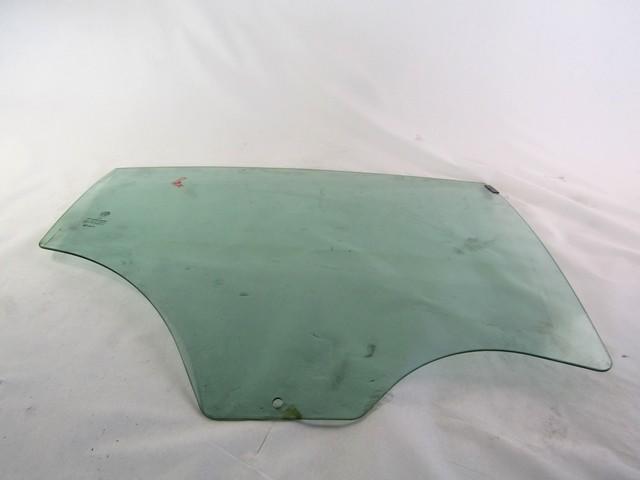 DOOR WINDOW, TINTED GLASS, REAR RIGHT OEM N. 50529955 SPARE PART USED CAR ALFA ROMEO GIULIETTA 940 (2010 - 2020)  DISPLACEMENT BENZINA 1,4 YEAR OF CONSTRUCTION 2012