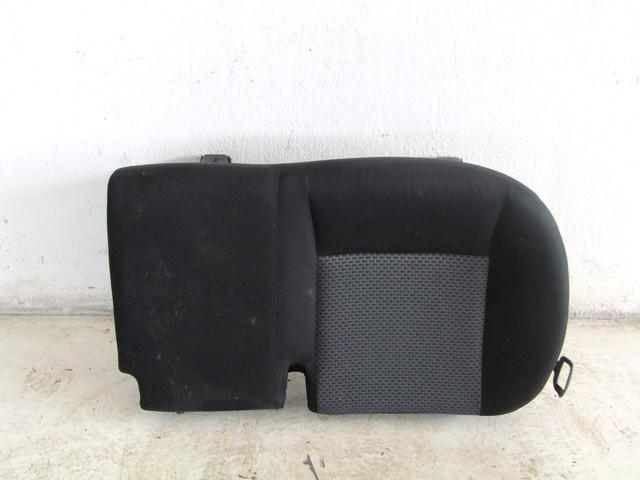 BACK SEAT SEATING OEM N. DIPSTMBCLASAW169BR3P SPARE PART USED CAR MERCEDES CLASSE A W169 5P C169 3P (2004 - 04/2008)  DISPLACEMENT BENZINA 1,5 YEAR OF CONSTRUCTION 2006