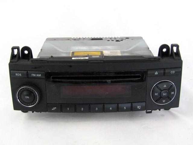 RADIO CD / AMPLIFIER / HOLDER HIFI SYSTEM OEM N. A1698200386 SPARE PART USED CAR MERCEDES CLASSE A W169 5P C169 3P (2004 - 04/2008)  DISPLACEMENT BENZINA 1,5 YEAR OF CONSTRUCTION 2006