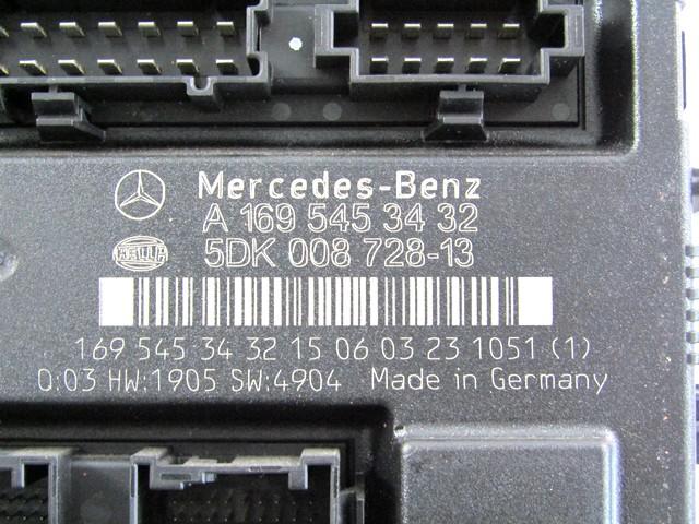 KIT ACCENSIONE AVVIAMENTO OEM N. 18261 KIT ACCENSIONE AVVIAMENTO SPARE PART USED CAR MERCEDES CLASSE A W169 5P C169 3P (2004 - 04/2008)  DISPLACEMENT BENZINA 1,5 YEAR OF CONSTRUCTION 2006
