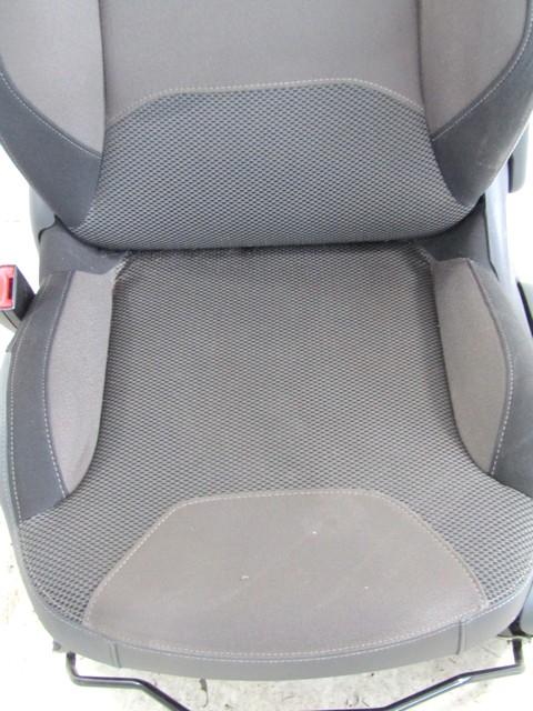SEAT FRONT DRIVER SIDE LEFT . OEM N. SEASTCTC3MK2BR5P SPARE PART USED CAR CITROEN C3 MK2 SC (2009 - 2016)  DISPLACEMENT BENZINA/GPL 1,4 YEAR OF CONSTRUCTION 2014