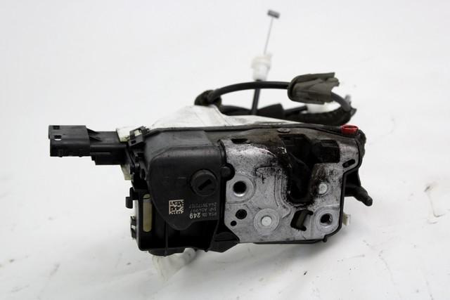 CENTRAL REAR RIGHT DOOR LOCKING OEM N. 9800624980 SPARE PART USED CAR CITROEN C3 MK2 SC (2009 - 2016)  DISPLACEMENT BENZINA/GPL 1,4 YEAR OF CONSTRUCTION 2014