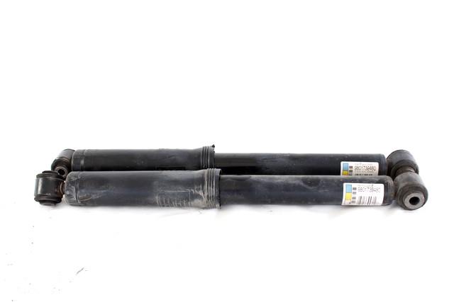 PAIR REAR SHOCK ABSORBERS OEM N. 53297 COPPIA AMMORTIZZATORI POSTERIORI SPARE PART USED CAR CITROEN C3 MK2 SC (2009 - 2016)  DISPLACEMENT BENZINA/GPL 1,4 YEAR OF CONSTRUCTION 2014