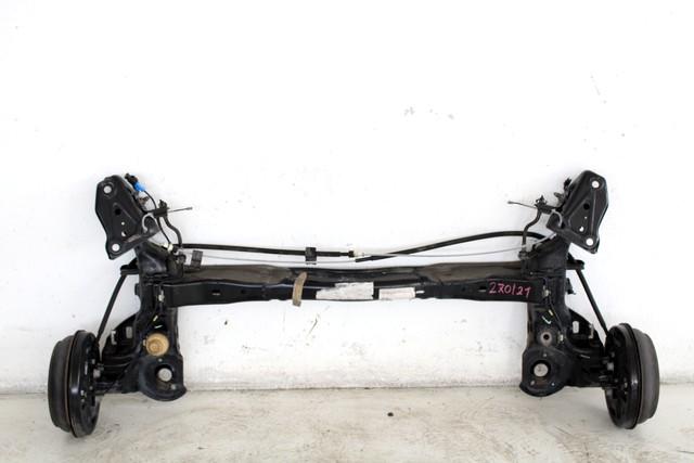 REAR AXLE CARRIER OEM N. 9801942480 SPARE PART USED CAR CITROEN C3 MK2 SC (2009 - 2016)  DISPLACEMENT BENZINA/GPL 1,4 YEAR OF CONSTRUCTION 2014