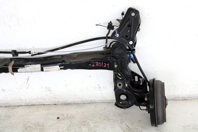 REAR AXLE CARRIER OEM N. 9801942480 SPARE PART USED CAR CITROEN C3 MK2 SC (2009 - 2016)  DISPLACEMENT BENZINA/GPL 1,4 YEAR OF CONSTRUCTION 2014