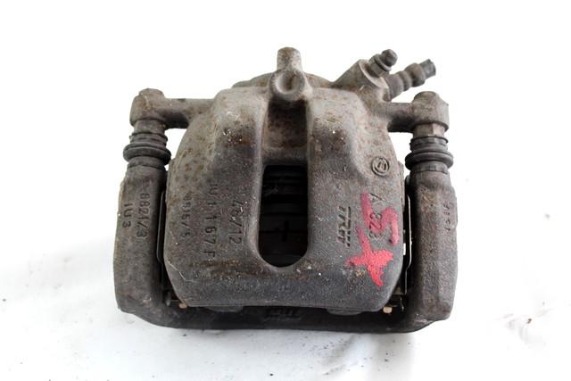 BRAKE CALIPER FRONT RIGHT OEM N. 77364336 SPARE PART USED CAR LANCIA Y YPSILON 843 (2003-2006)  DISPLACEMENT BENZINA 1,2 YEAR OF CONSTRUCTION 2005