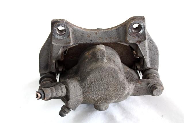 BRAKE CALIPER FRONT LEFT . OEM N. 77364337 SPARE PART USED CAR LANCIA Y YPSILON 843 (2003-2006)  DISPLACEMENT BENZINA 1,2 YEAR OF CONSTRUCTION 2005