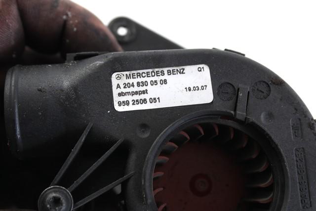 BLOWER UNIT OEM N. A2048300508 SPARE PART USED CAR MERCEDES CLASSE C W204 BER/SW (2007 - 2011)  DISPLACEMENT DIESEL 2,2 YEAR OF CONSTRUCTION 2007