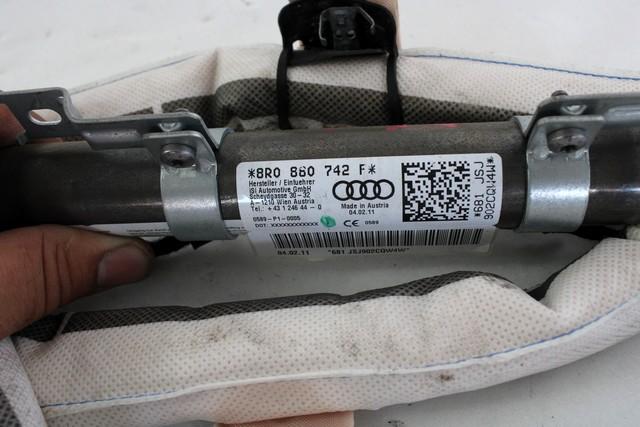 HEAD AIRBAG, RIGHT OEM N. 8R0880742F SPARE PART USED CAR AUDI Q5 8R B8 (10/2008 - 06/2012)  DISPLACEMENT DIESEL 3 YEAR OF CONSTRUCTION 2011