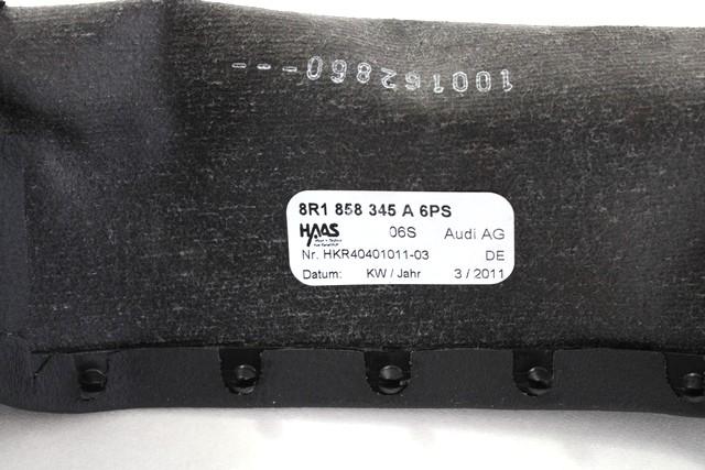 MOUNTING PARTS, INSTRUMENT PANEL, BOTTOM OEM N. 8R1858345A SPARE PART USED CAR AUDI Q5 8R B8 (10/2008 - 06/2012)  DISPLACEMENT DIESEL 3 YEAR OF CONSTRUCTION 2011