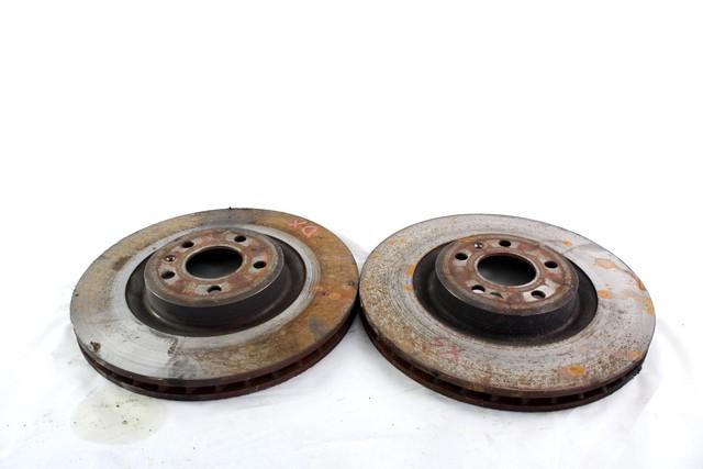 BRAKE DISC FRONT OEM N. 8K0615301A SPARE PART USED CAR AUDI Q5 8R B8 (10/2008 - 06/2012)  DISPLACEMENT DIESEL 3 YEAR OF CONSTRUCTION 2011